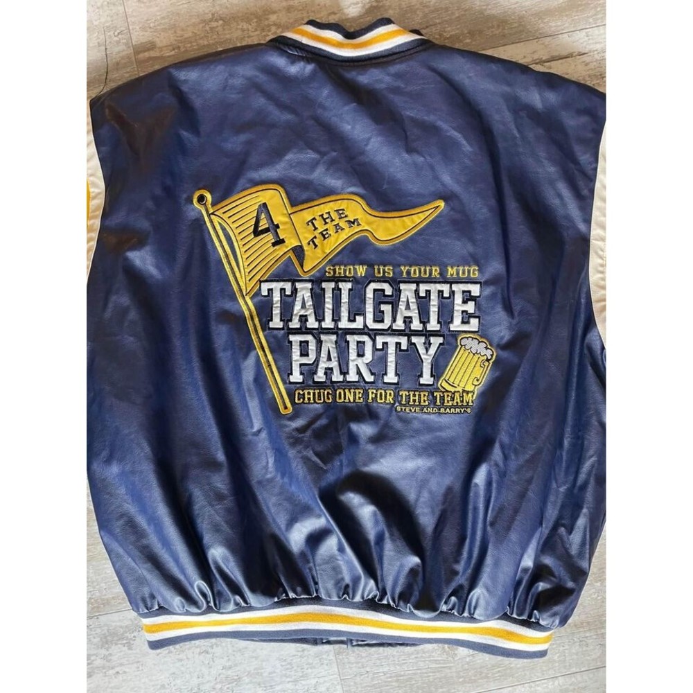 Men’s 2XL Steve & Barry’s Tailgate Party Varsity Jacket